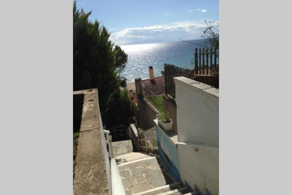 Stefani Apartment With A Sea View Terrace! Nea Moudania Camera foto